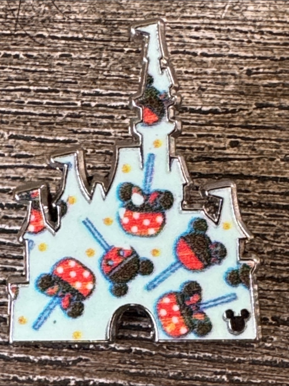 5/$25 Disney Pin Candy Apples Castle Hidden Disney 2025 Pin
